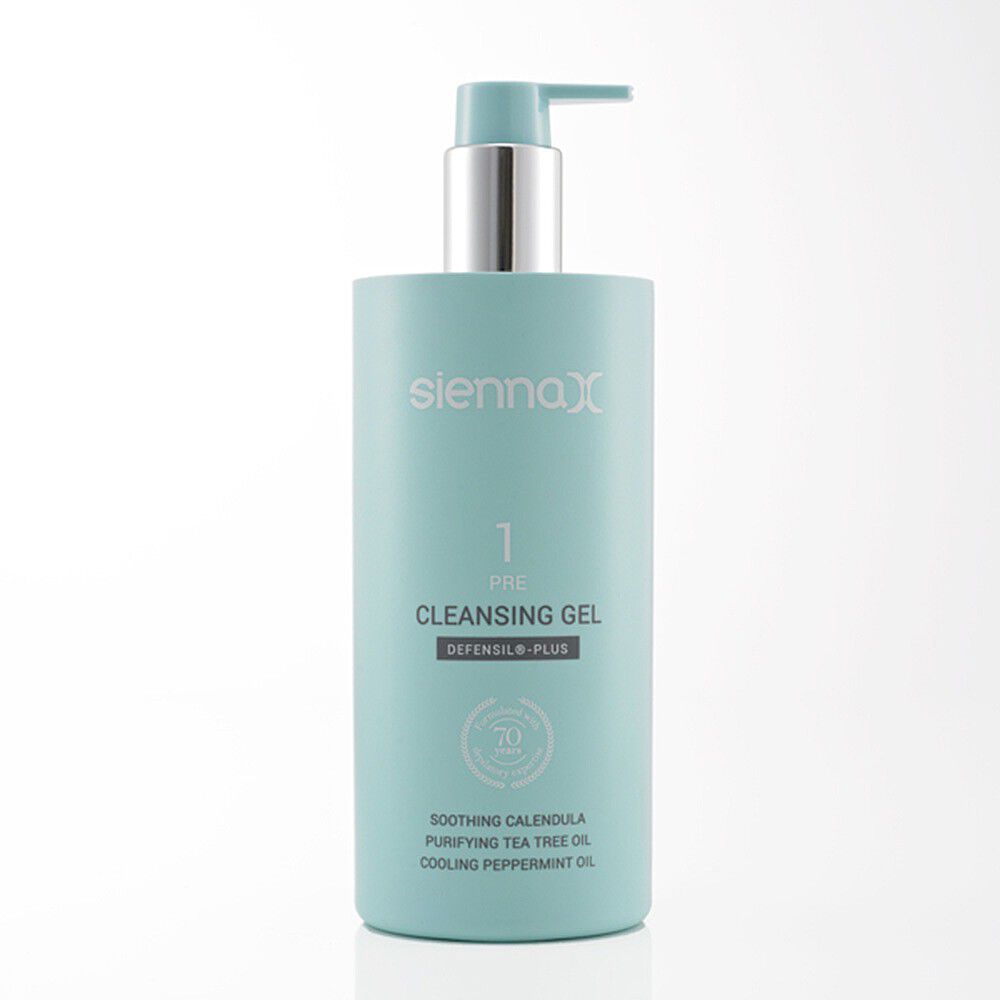 Sienna X Pre Wax Cleansing Gel 500ml Waxing Before & After Care