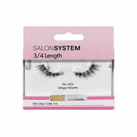 Salon System Strip Lash 022 3/4 Length