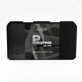 The Manicure Company Pro Press Soft Gel Tips - Medium Almond, 550 Pieces