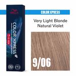 Wella Professionals Color Xpress Permanent Hair Colour - Very Light Blonde Natural Violet 9/06 60ml