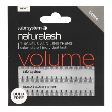 Naturalash Salon System Individual Lash Ultra Black Short