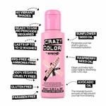 Crazy Color Semi Permanent Hair Colour Cream - Candyfloss 100ml