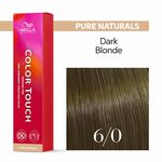 Wella Professionals Color Touch Demi-Permanent Hair Colour - 6/0 Dark Blonde 60ml