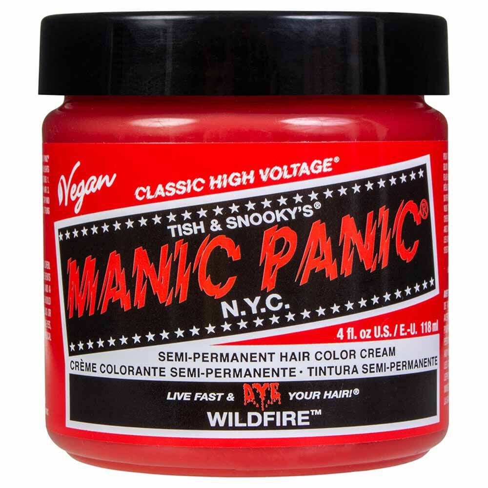 Manic Panic High Voltage Semi Permenant Hair Colour Cream - Wildfire 118ml