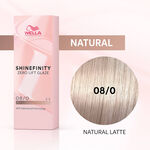 Wella Professionals Shinefinity Zero Lift Glaze - 08/0 Natural Light Blonde 60ml
