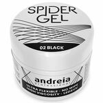 Andreia Professional Spider Gel 02 Black, 4ml
