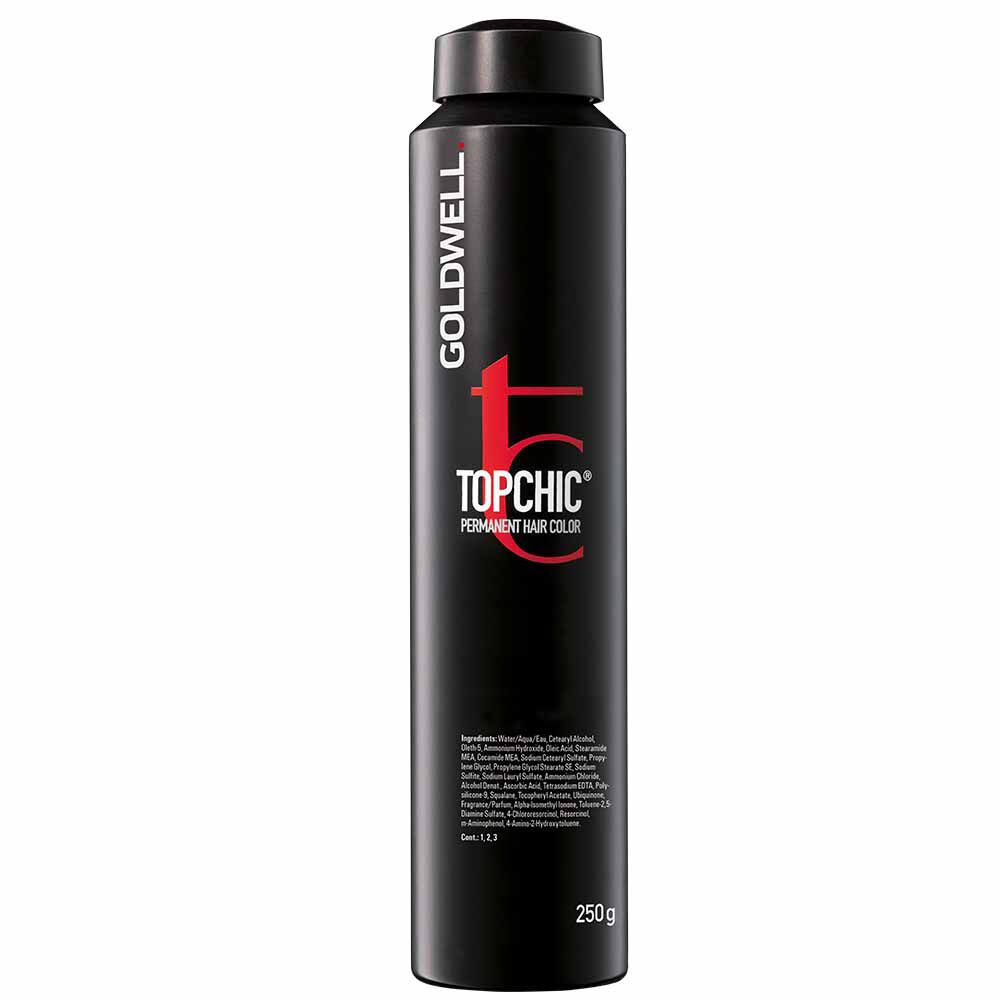 Goldwell Topchic Can Permanent Hair Colour - 8NA Light Natural Ash Blonde 250ml