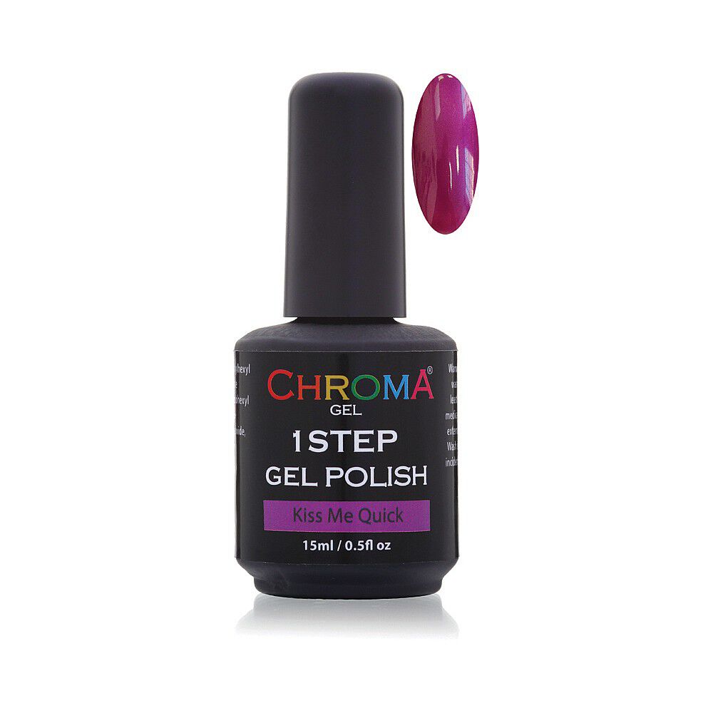 Chroma Gel One Step Gel Polish - Kiss Me Quick 15ml