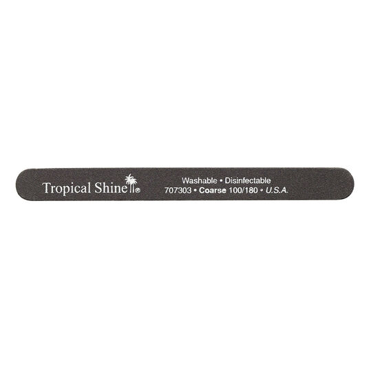 Tropical Shine Black Nail File (Coarse 100/Medium 180)