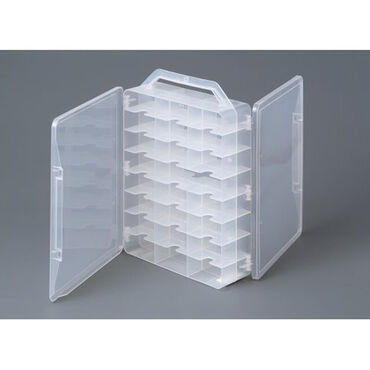 Beauty Express Nail Polish Carry Case Transparent