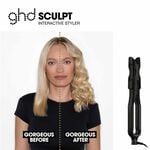 ghd Professional Use Sculpt Interactive Hair Straightener in black
