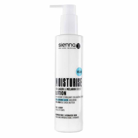 Sienna X Moisturise Collagen and Melanin Boosting Lotion 200ml