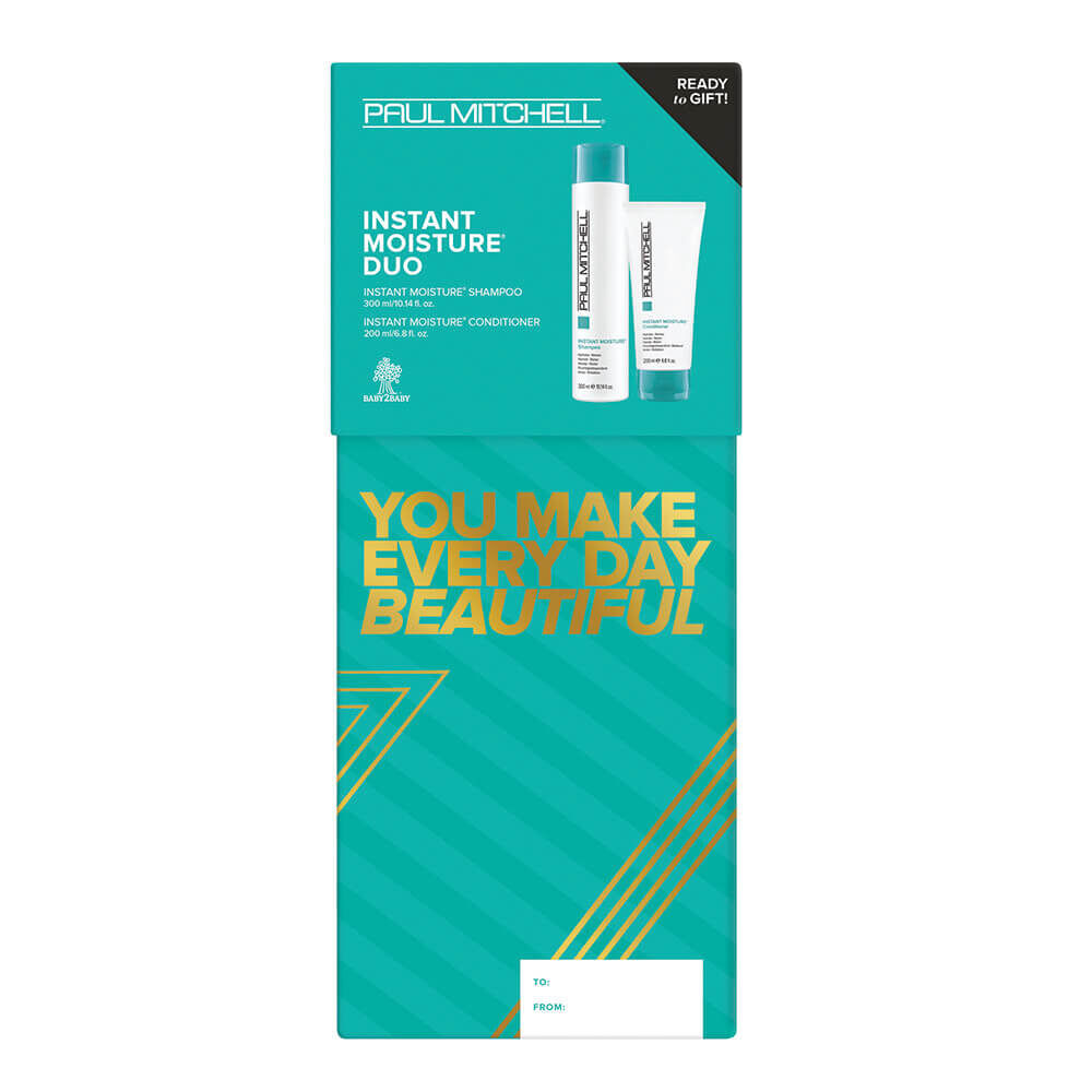 Paul Mitchell Instant Moisture Duo Gift Set Shampoo Salon Services
