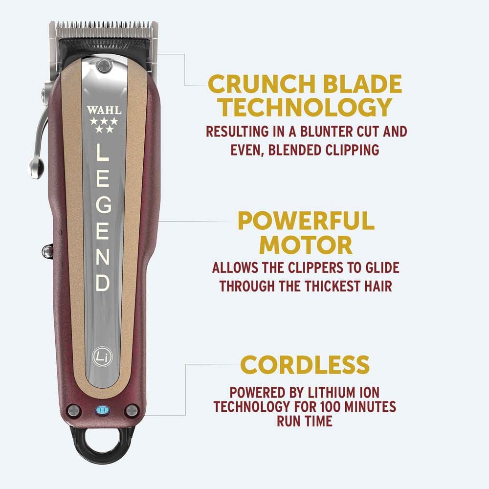 Wahl Legend 5 Star Cordless Clipper | Salon Services