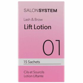 Salon System Lash & Brow Lift Lotion Step 1 Sachets, Pack of 15