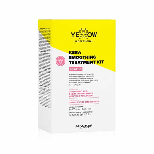 Yellow Professional Kera Smoothing Treatment Kit