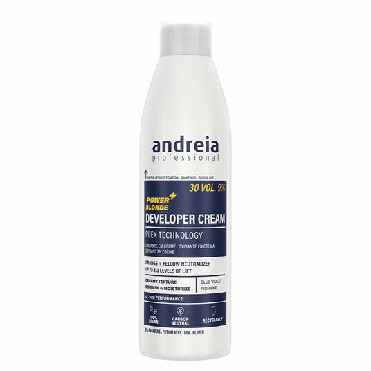 Andreia Professional Developer Cream Power Blonde 30 Vol 9% 200ml