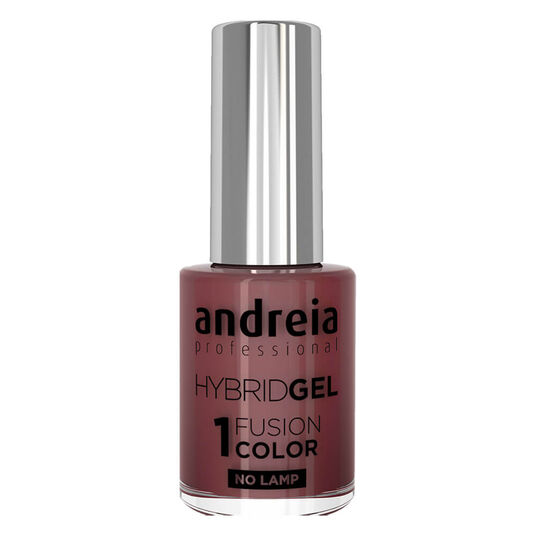 Andreia Professional Hybrid Gel Nail Polish - Fusion Color H61 Nude Brown, 10.5ml