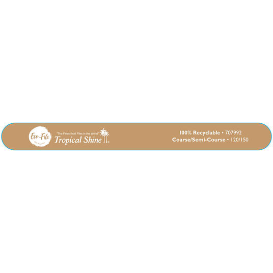 Tropical Shine Eco-File 120/150 Coarse/Semi-Coarse