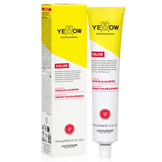 Yellow Professional Permanent Hair Colour 6.0 Cool Dark Natural Blonde 100ml