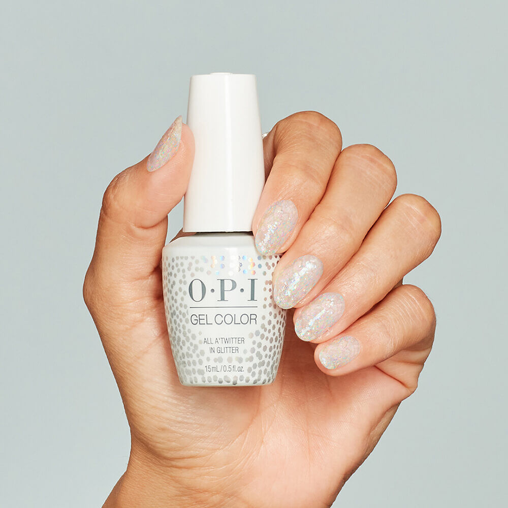 OPI Shine Bright Christmas Collection Gel Color All A'twitter in