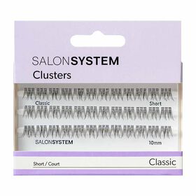 Salon System Individual Lash Clusters Classic - Short