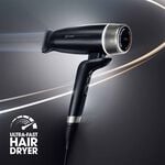 ghd Speed Professional Use Dual Air-flow Hairdryer in Black