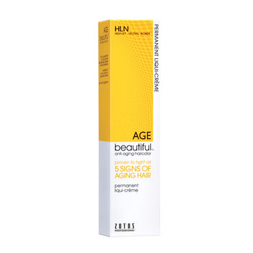 AGEbeautiful Permanent Hair Colour - HLN High Lift Neutral Blonde 60ml