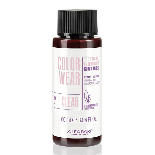 Alfaparf Milano Color Wear Gloss Demi-Permanent Liquid Toner - Clear 60ml