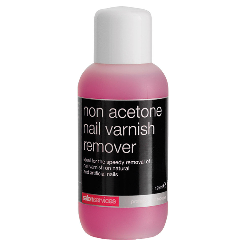 Salon Services Non Acetone Nail Polish Remover 125ml