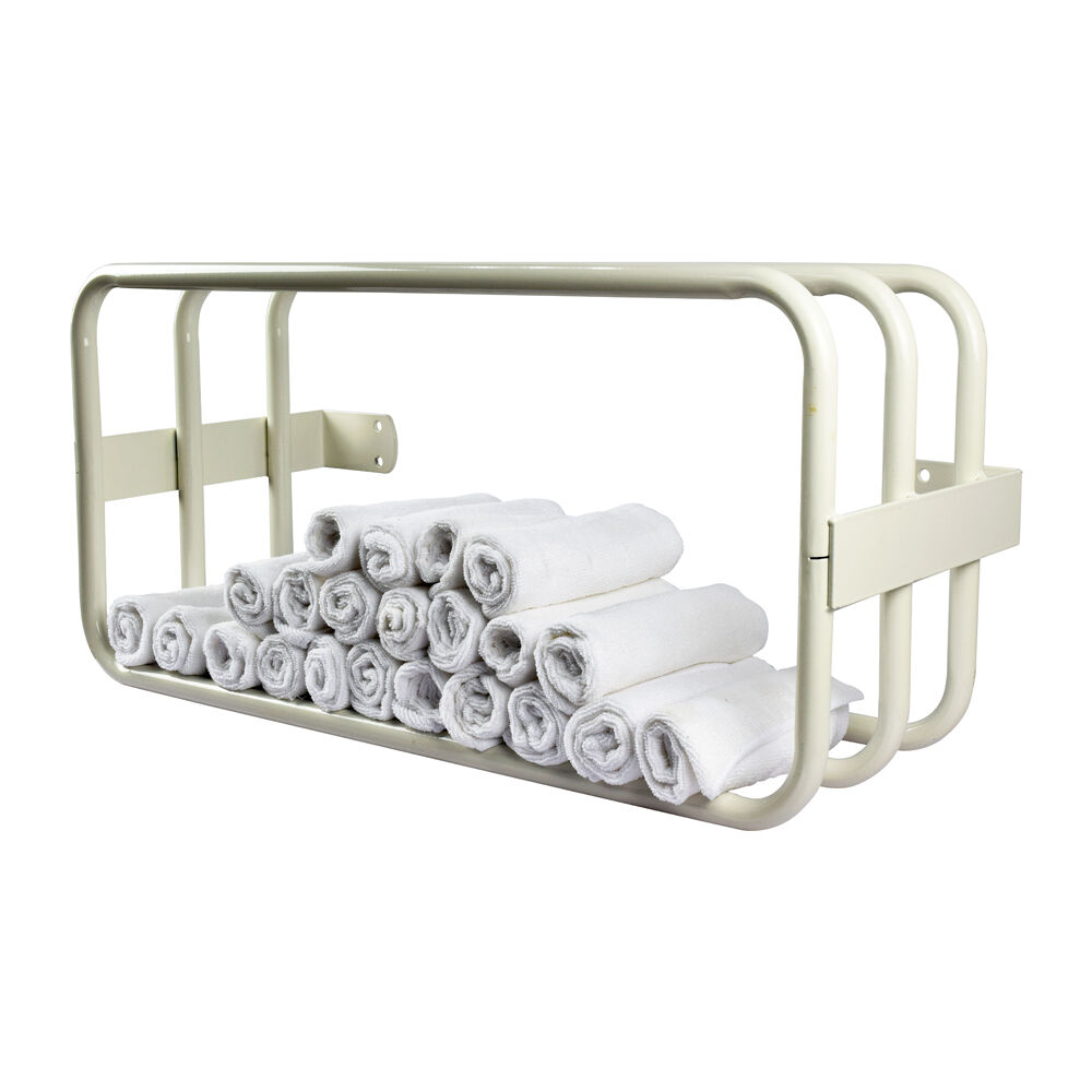 Salon Services Towel Rack White Last chance To Buy Salon Services