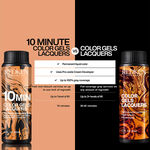 Redken Color Gels Lacquers 10 Minute Permanent Liquid Hair Colour 9N Café Au Lait 60ml