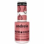 Andreia Professional Nutri Color NC 12 Vintage Pink - Nail Polish, 10.5ml