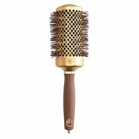 Olivia Garden Expert Blowout Round Hair Brush Shine Gold & Brown 55mm