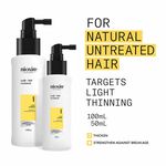Nioxin Scalp + Hair Thickening System 1 Treatment Serum for Natural Hair with Light Thinning 100ml