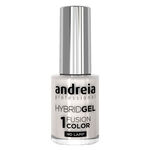Andreia Professional Hybrid Gel Nail Polish - Fusion Color H1 White, 10.5ml