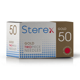 Sterex Electrolysis 2 Piece Needles F3G Gold Short