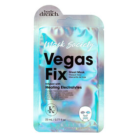 Body Drench Mask Society Vegas Fix Face Sheet Mask with Healing Electrolytes