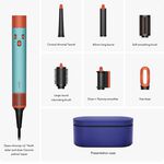 Dyson Airwrap i.d.™ Multi-styler and Dryer, Straight+Wavy Hair - Ceramic Patina/Topaz