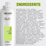Nioxin System 2 Scalp + Hair Thickening Conditioner for Natural Hair with Progressed Thinning 1L