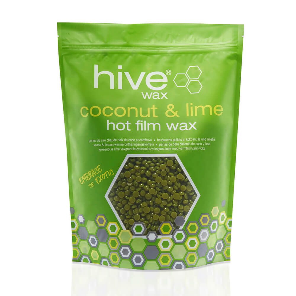 Hive of Beauty Stripless Hot Film Wax Pellets - Coconut & Lime 700g