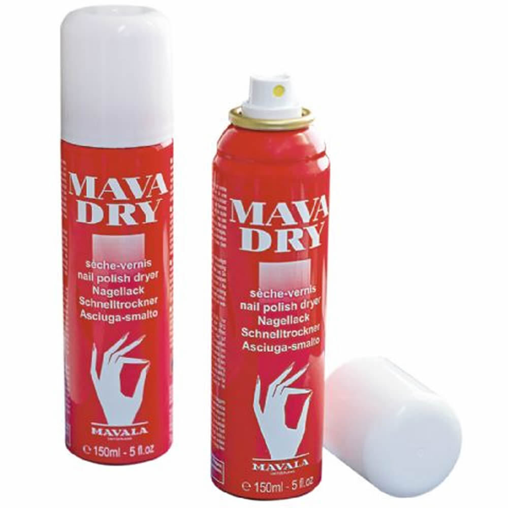 Mavala Mavadry Spray 150ml Nail Polish Quick Dry Salon Services