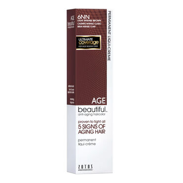 AGEbeautiful Permanent Hair Colour - 6NN Light Intense Brown 60ml