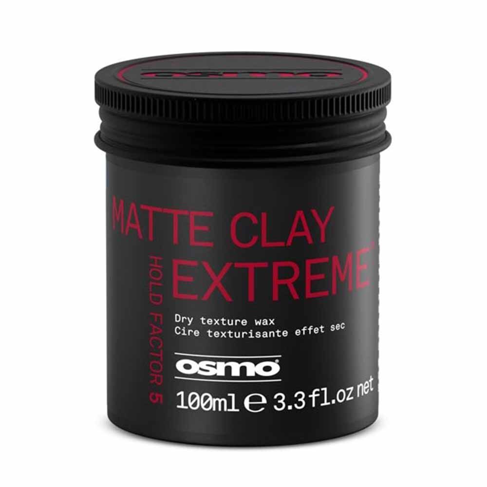 Osmo Clay Extreme Matte Tonwachs – 6er Pack à 100 Ml, Für Trockenen, Definierten Halt | Haarwachs Für Kurzes Bis Mittleres Haar