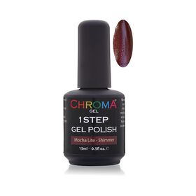 Chroma Gel One Step Gel Polish - Mocha Lite 15ml