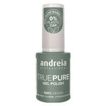Andreia Professional True Pure T03 White with Glitter - Hema Free Gel Polish, 10.5ml