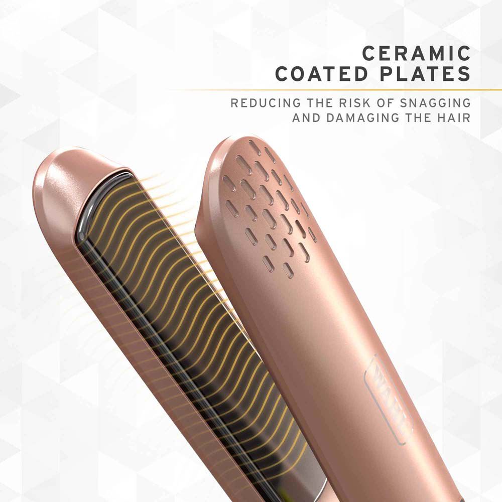 WAHL Pro Glide Hair Straightener in Rose Gold Hair Straighteners Stylers Salon Services