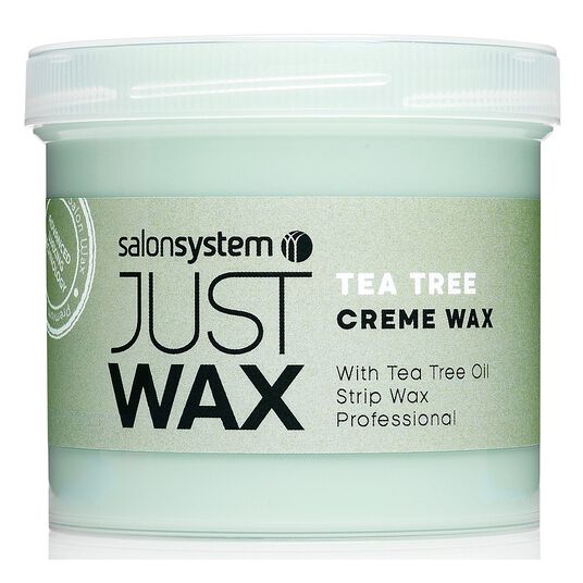 Just Wax Tea Tree Cr&egrave;me Strip Wax 450g