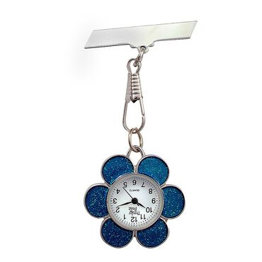 Funky Fobz Fob Watch Blue Flower