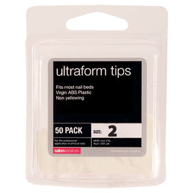 Salon Services Ultraform Tips Size 2 Pack of 50